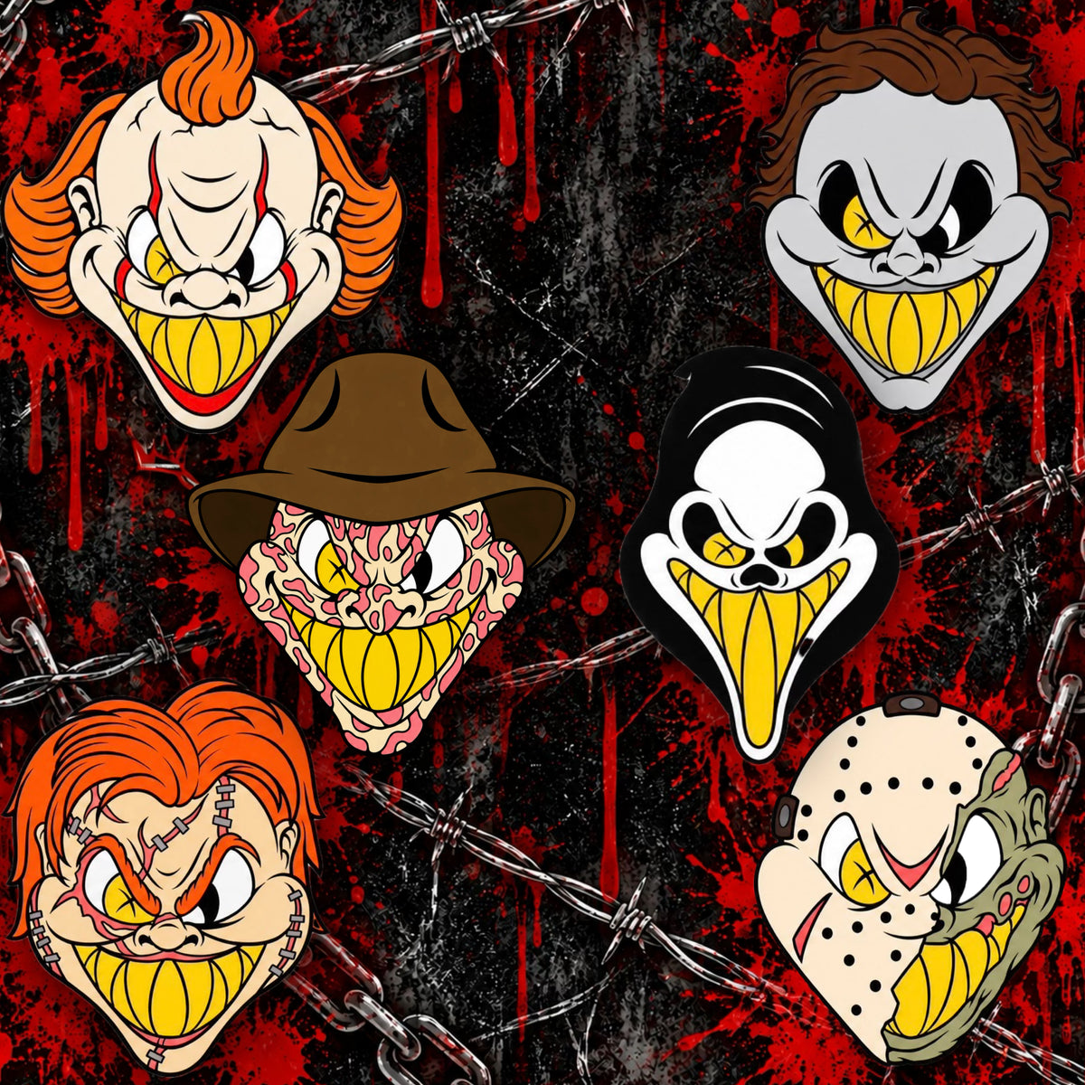 6 PACK HORROR
