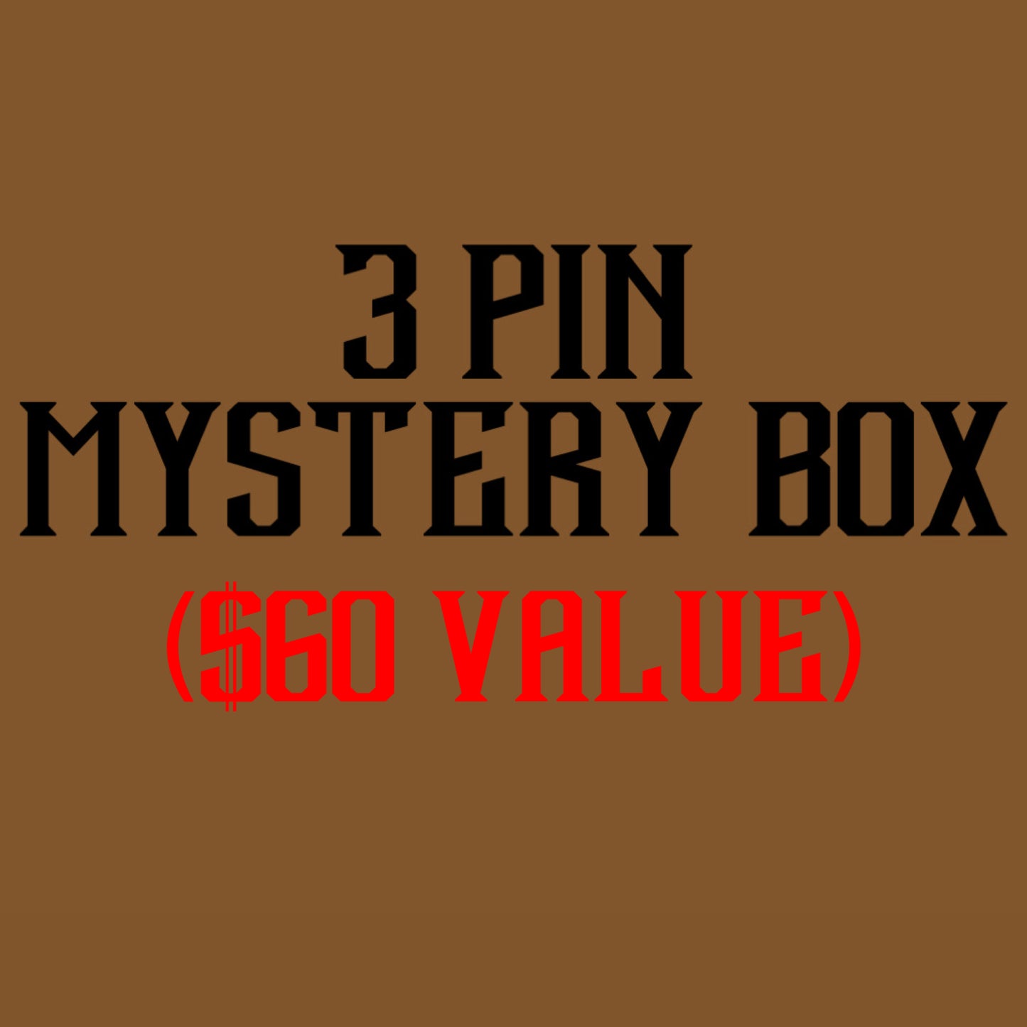 3 Pin Mystery Box